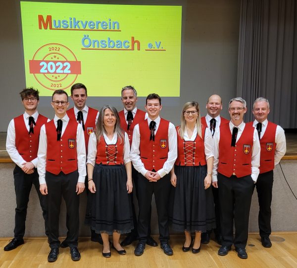 Vorstandschaft MV Önsbach