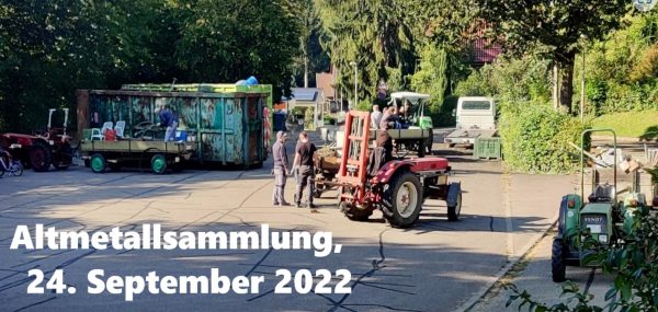 Altmetallsammlung